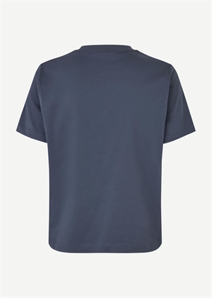 Sacamino ss tee Ombre Blue Logo Samsøe